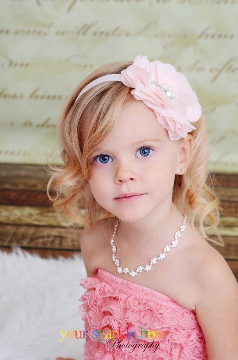 Hot pink baby headband hotsell