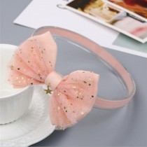 Bellazaara Star Pink Bow  Headband